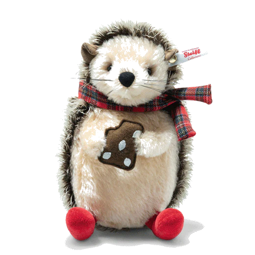 Steiff Ivo the Christmas Hedgehog, 19 cm