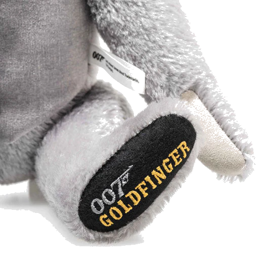 Steiff James Bond Goldfinger 60th Anniversary Musical Teddy - Image 2