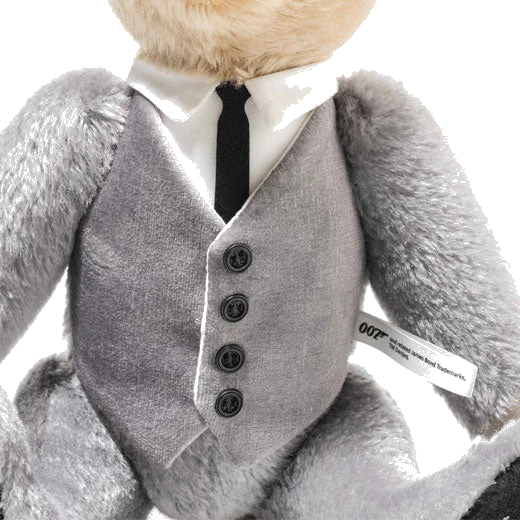Steiff James Bond Goldfinger 60th Anniversary Musical Teddy - Image 4