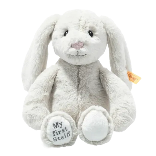 Steiff Light Grey My First Steiff Hoppie Rabbit