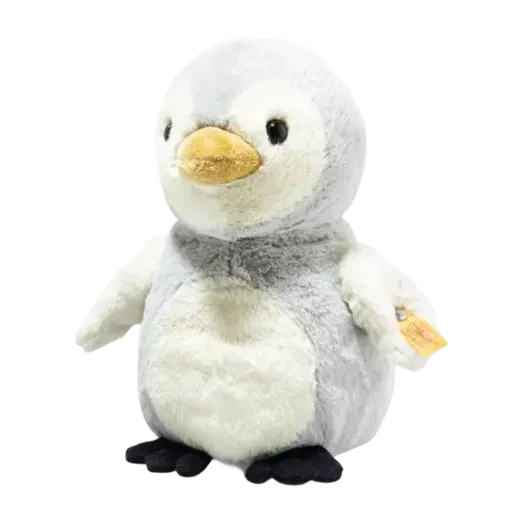 Steiff Lio the Light Grey Plush Penguin 21 cm