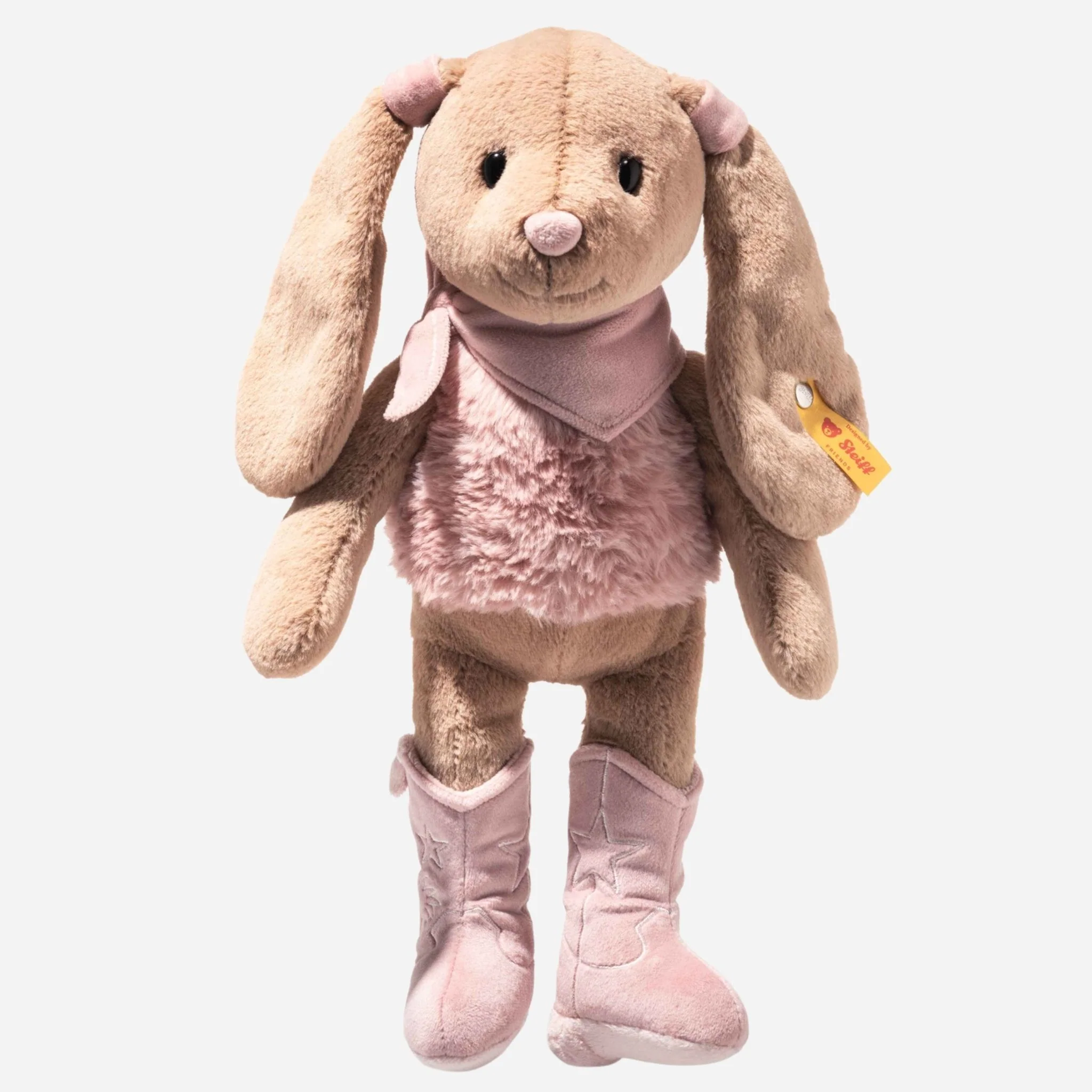 Steiff Pink Cowgirl Hoppie Rabbit 32 cm
