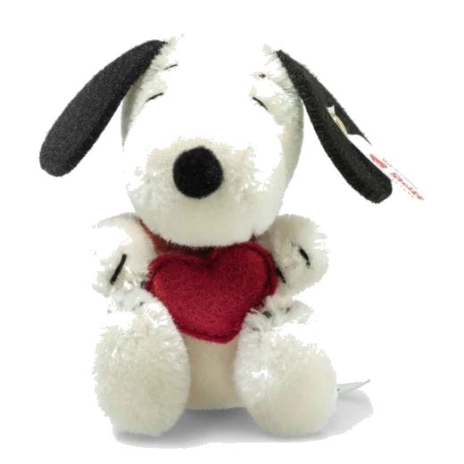 Steiff x Peanuts Snoopy Miniature With Heart