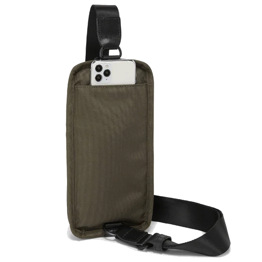 TUMI Alpha 3 Compact Sling Bag Olive Night - Image 4