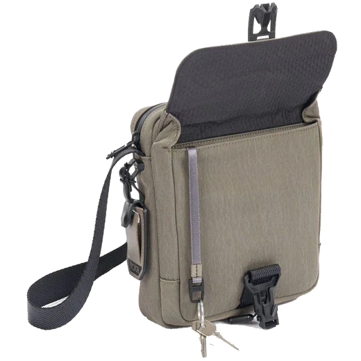 TUMI Alpha Bravo Brown Junior Cross Body Bag - Image 4