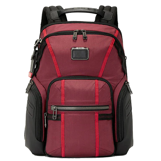 TUMI Alpha Bravo Desert Red Navigation Backpack