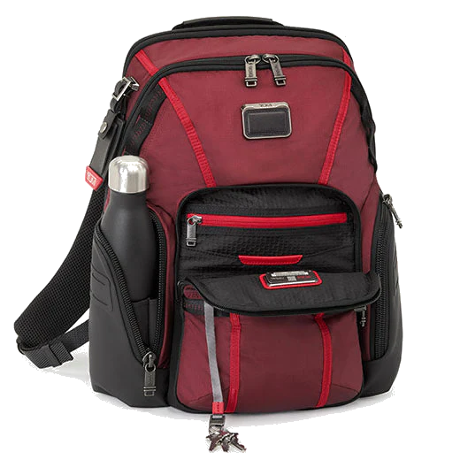 TUMI Alpha Bravo Desert Red Navigation Backpack - Image 3