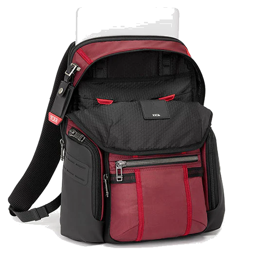 TUMI Alpha Bravo Desert Red Navigation Backpack - Image 4