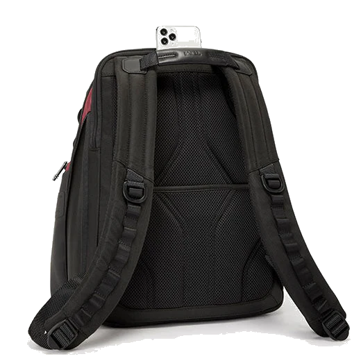 TUMI Alpha Bravo Desert Red Navigation Backpack - Image 5