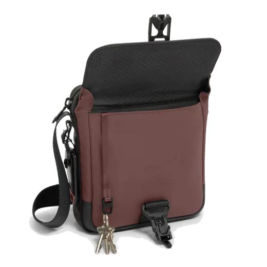 TUMI Alpha Bravo Oxblood Junior Cross Body Bag - Image 4