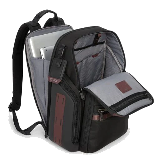 TUMI Alpha Bravo Oxblood Search Backpack - Image 5