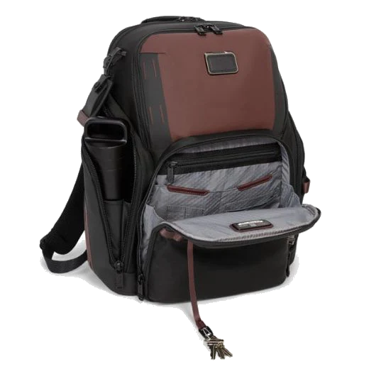 TUMI Alpha Bravo Oxblood Search Backpack - Image 6