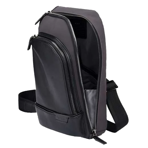 TUMI Black/Iron Harrison Gregory Sling Bag - Image 4