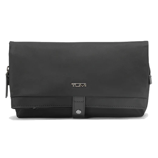 TUMI Blake Cosmetic Bag in Black and Gunmetal