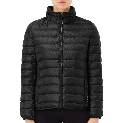TUMI PAX Black Charlotte Packable Travel Puffer Jacket - Image 4