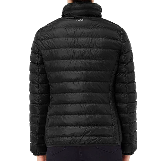 TUMI PAX Black Charlotte Packable Travel Puffer Jacket - Image 5