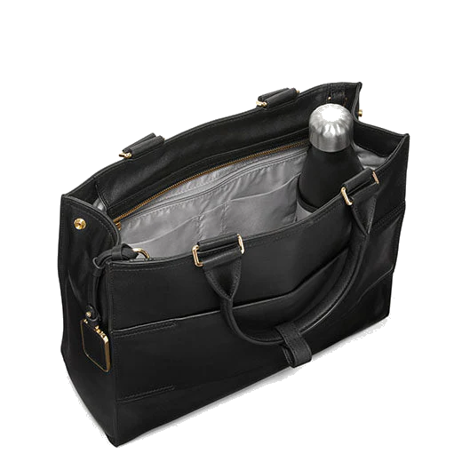 TUMI Voyageur Black Lynn Tote Bag - Image 4