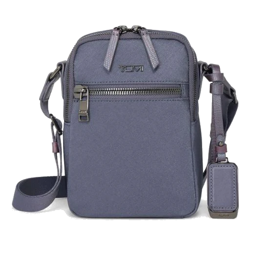 TUMI Voyageur Blue Shimmer Persia Cross Body Bag