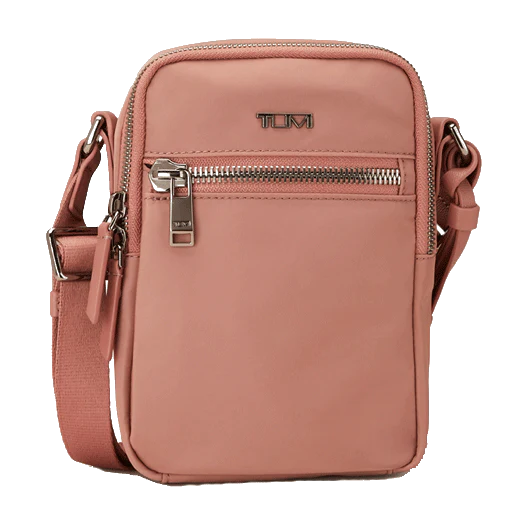 TUMI Voyageur Dusty Pink Persia Cross Body Bag