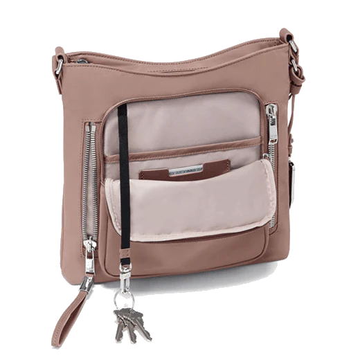 TUMI Voyageur Mauve Tyler Crossbody Bag - Image 4