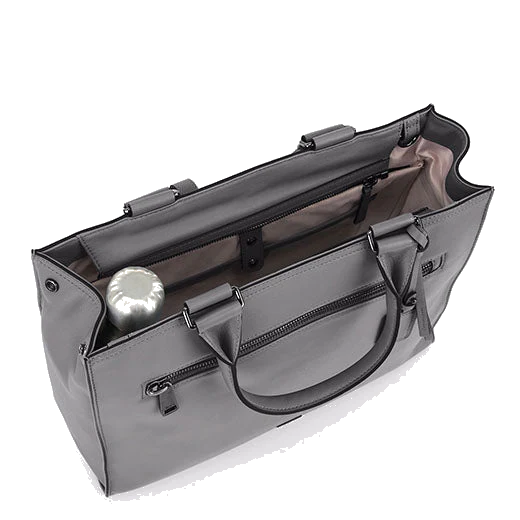 TUMI Voyageur Pearl Grey Lynn Tote Bag - Image 4