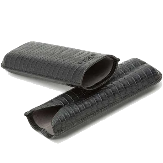 WOLF Black Blake 2 Cigar Case - Image 3