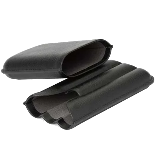 WOLF Black Blake 3 Cigar Case - Image 3