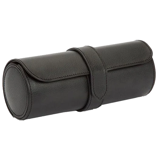 WOLF Black/Grey Blake Triple Watch Roll with Capsule - Image 2