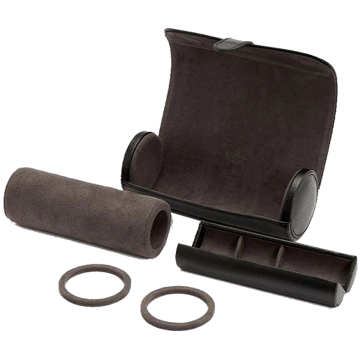 WOLF Black/Grey Blake Triple Watch Roll with Capsule - Image 5