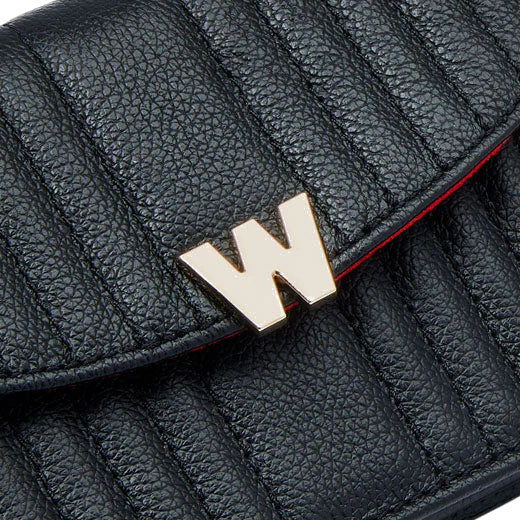 WOLF Black Mimi Mini Bag with Wristlet - Image 6
