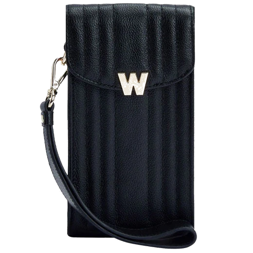WOLF Black Mimi Phone Case with Lanyard & Wristlet - Image 2