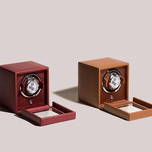 WOLF Bordeaux Cub Watch Winder with Cover - Image 5