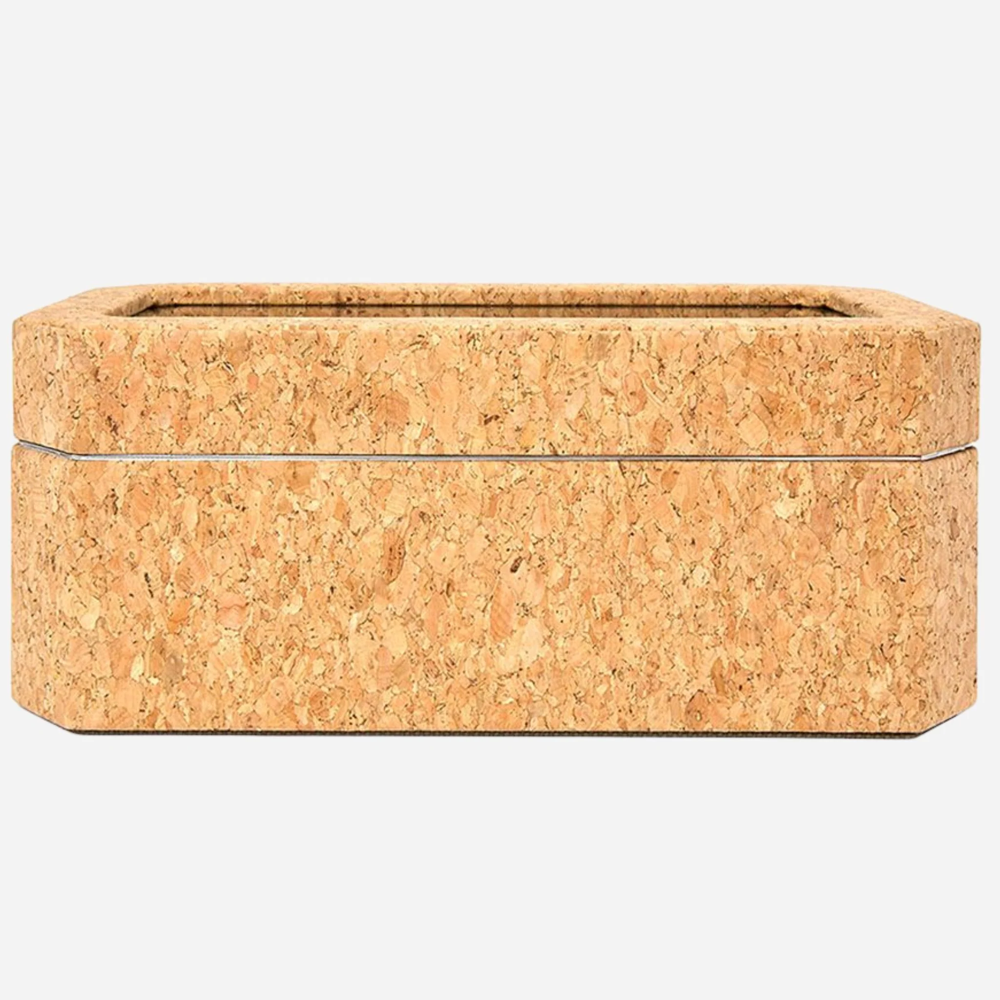 WOLF Cortiça 4 Piece Watch Box in Natural Portuguese Cork - Image 2
