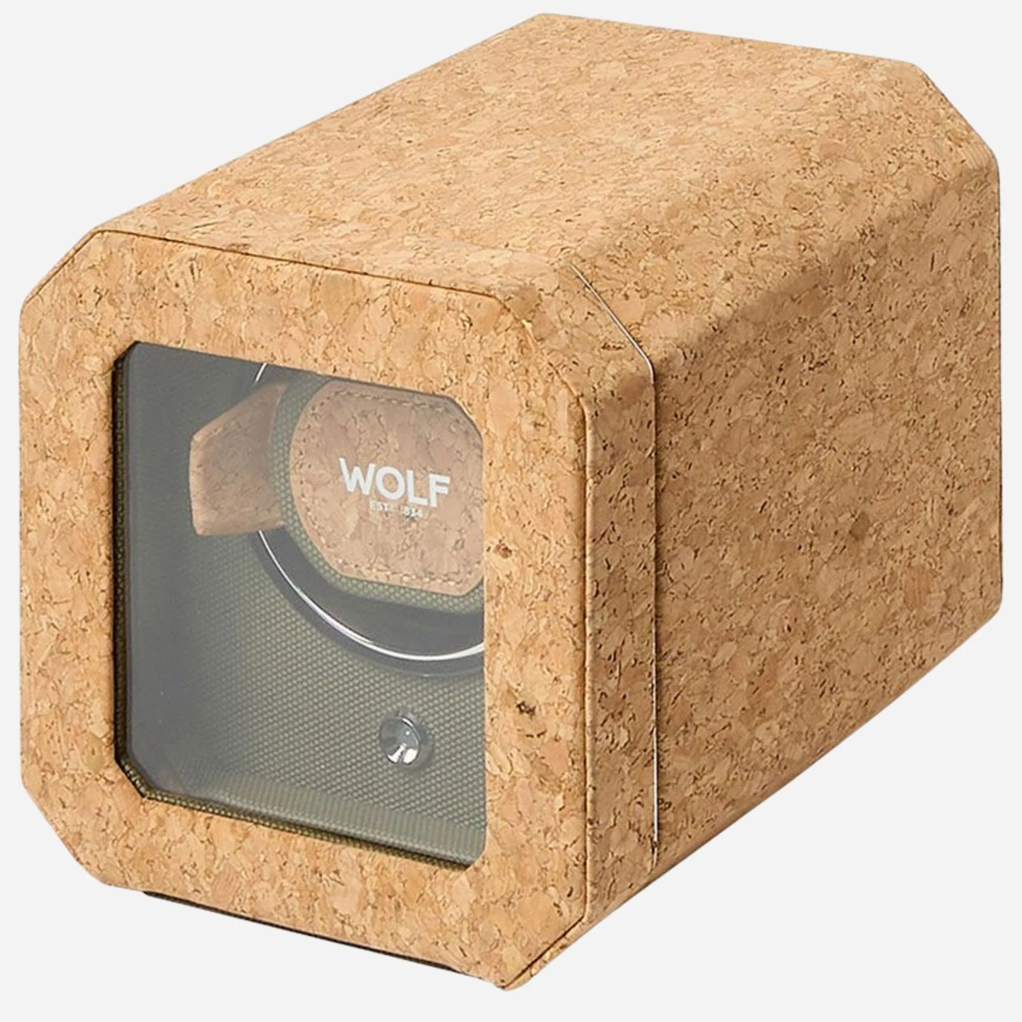 WOLF Cortiça Portuguese Cork Single Watch Winder - Image 2