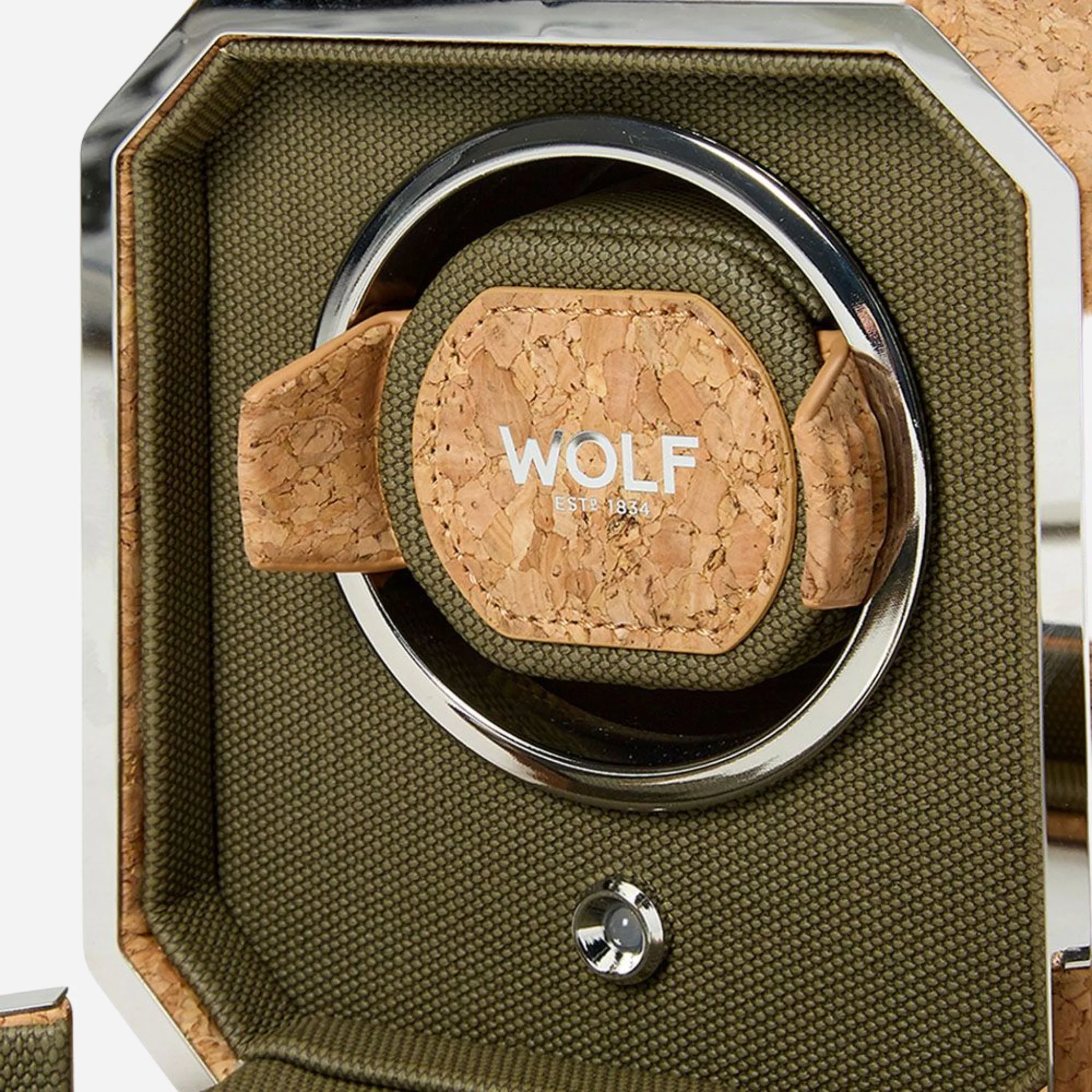 WOLF Cortiça Portuguese Cork Single Watch Winder - Image 5
