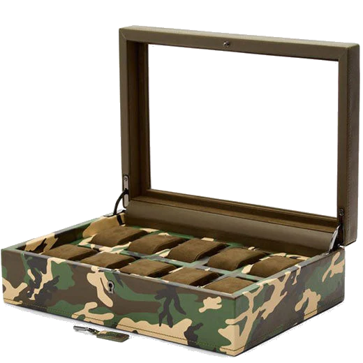 WOLF Elements Earth 10 Piece Watch Box
