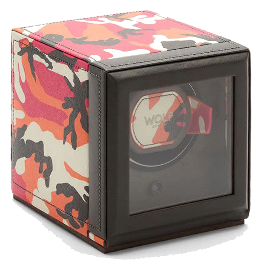 WOLF Elements Fire Cub Watch Winder with Cover - Image 2