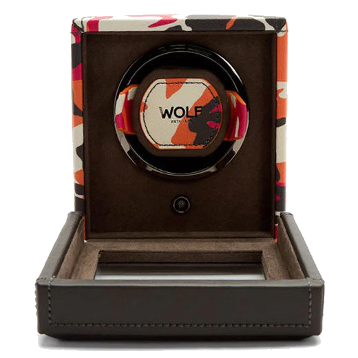 WOLF Elements Fire Cub Watch Winder with Cover - Image 3