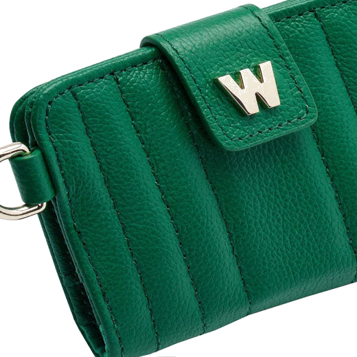 WOLF Forest Green Mimi Card Holder with Wristlet - Image 4