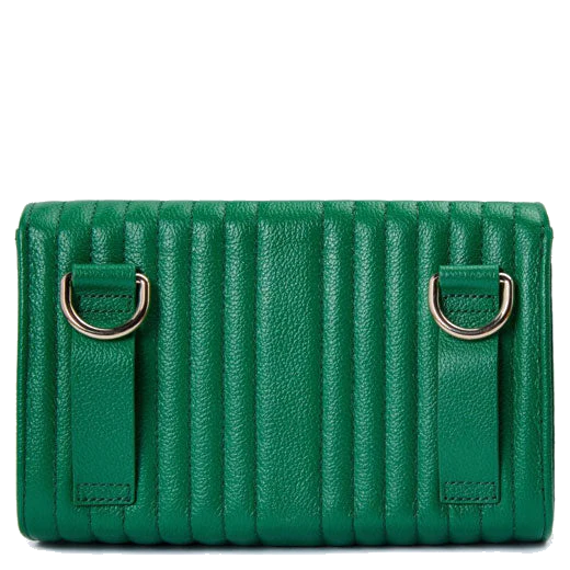 WOLF Forest Green Mimi Cross Body Bag with Wristlet - Image 4