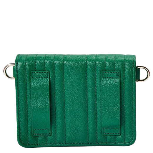 WOLF Forest Green Mimi Mini Bag with Wristlet - Image 4