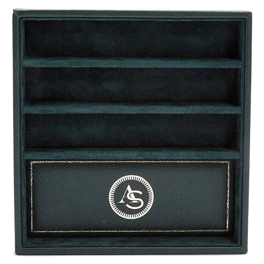 WOLF Green Analog/Shift Vintage Watch Strap Tray - Image 4