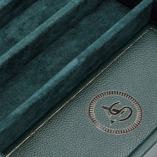 WOLF Green Analog/Shift Vintage Watch Strap Tray - Image 5