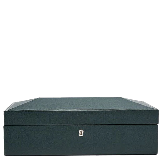 WOLF Green British Racing 10 Piece Watch Box - Image 2