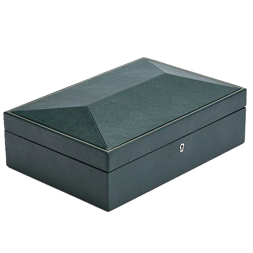 WOLF Green British Racing 10 Piece Watch Box - Image 3