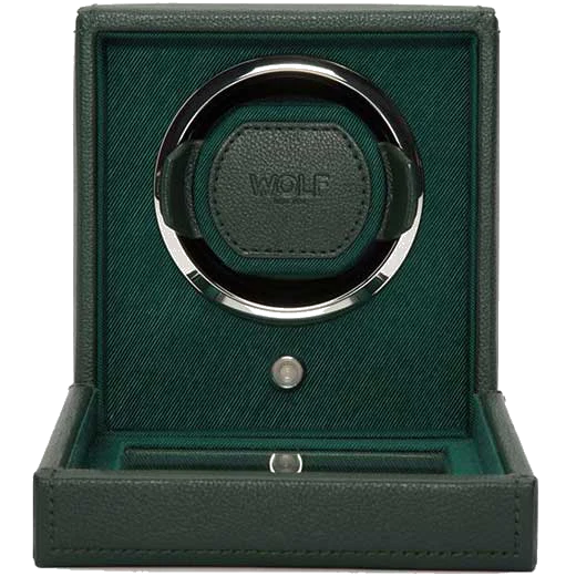 WOLF Green Cub Watch Winder with Cover - Image 2