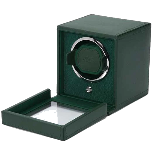 WOLF Green Cub Watch Winder with Cover - Image 3