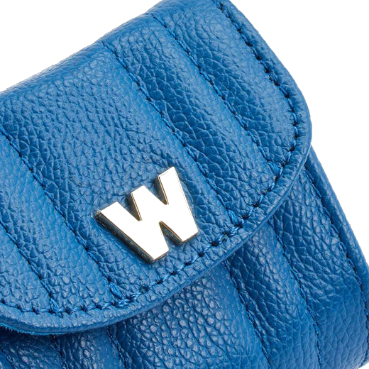 WOLF Marine Blue Mimi AirPod Case with Wristlet - Image 5
