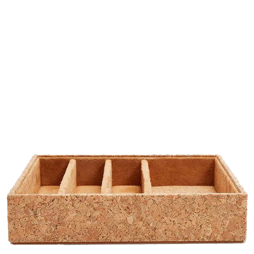 WOLF Natural Cork Analog/Shift 1976 Watch Strap Tray - Image 2