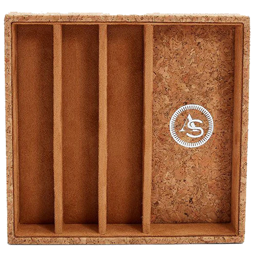 WOLF Natural Cork Analog/Shift 1976 Watch Strap Tray - Image 4